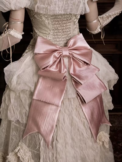 Cupid's Verse Bustle Trailing Skirt