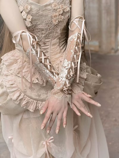 Broken Ballet Lace Arm Sleeves