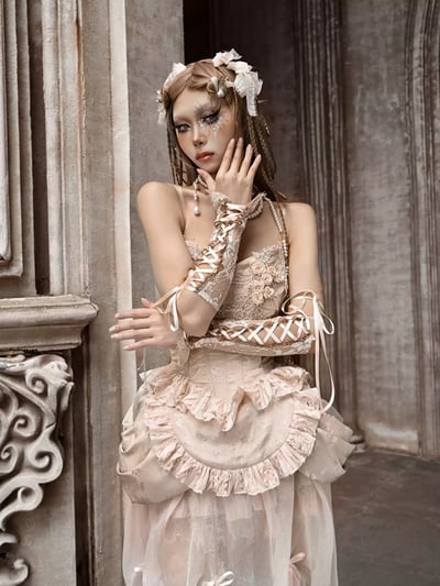 Broken Ballet Lace Arm Sleeves