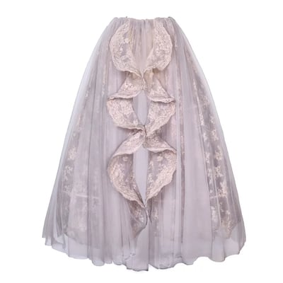 Moonlit Beast Spirit Heavy Lace Skirt