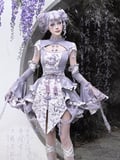 Aloeswood Tiered Ruffle Skirt