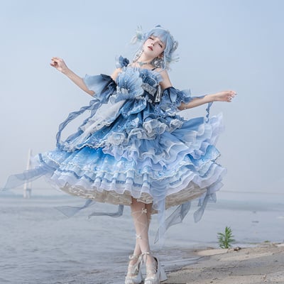 Azure Breath — Jellyfish Gradient JSK