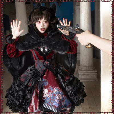 Werewolf — Gothic Fairytale Blouse and Skirt Set