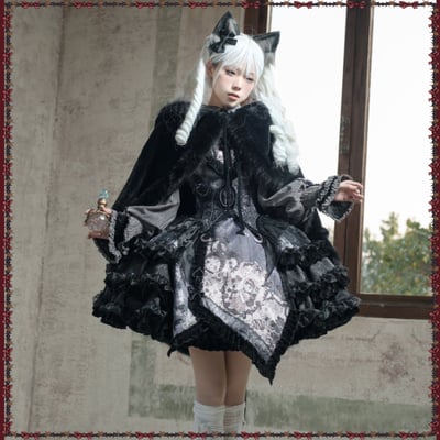 Werewolf — Gothic Fairytale Blouse and Skirt Set