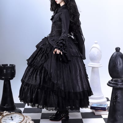 Gothic Full Set (JSK, Blouse and Veil)