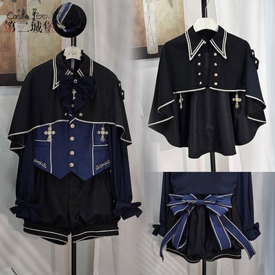 Fallen Star Ouji Set (Shirt, Waistcoat, Shorts and Four Bows)