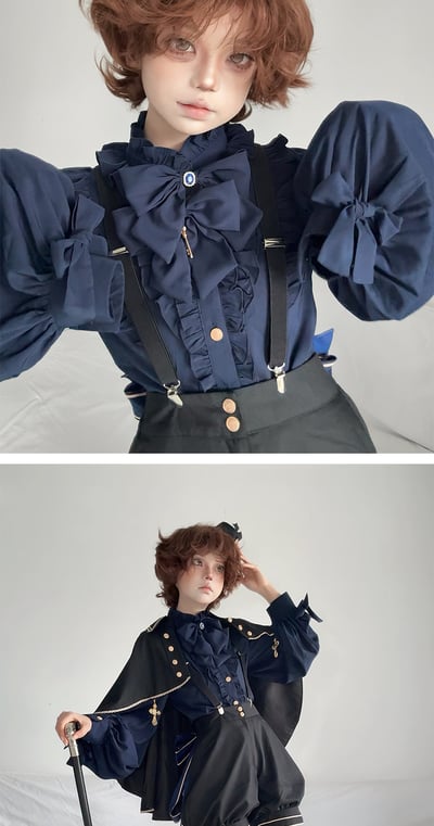 Fallen Star Ouji Set (Shirt, Waistcoat, Shorts and Four Bows)