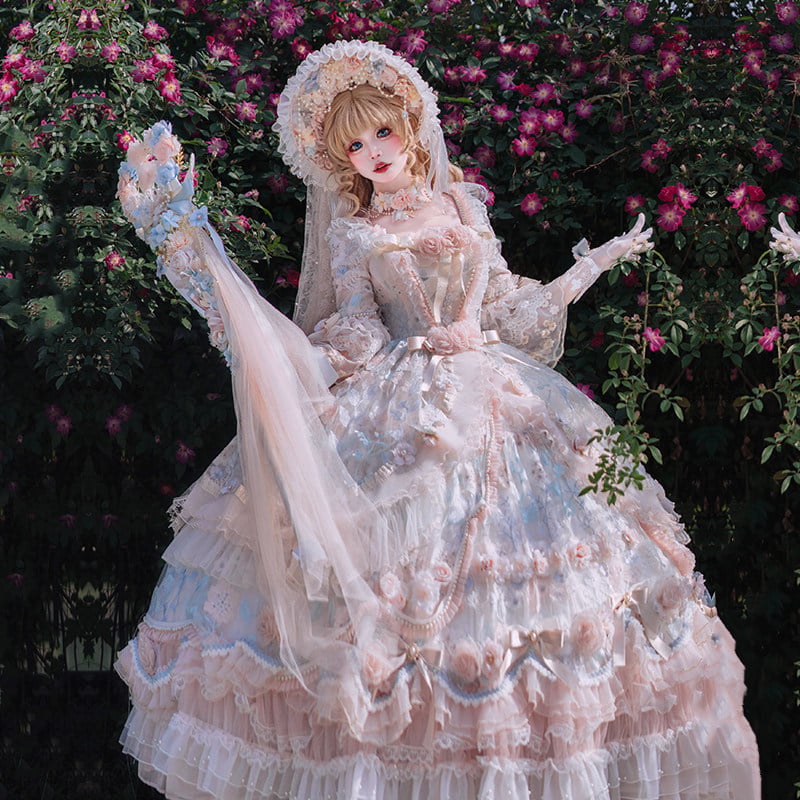 Rose Banquet Bridal Tea-Party OP