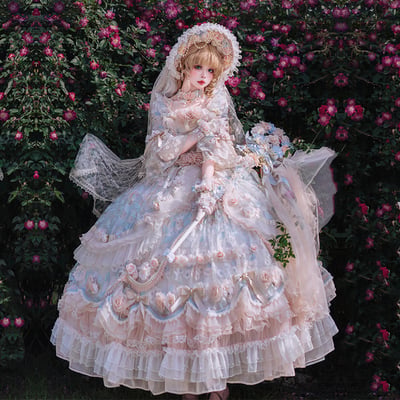 Rose Banquet Bridal Tea-Party OP