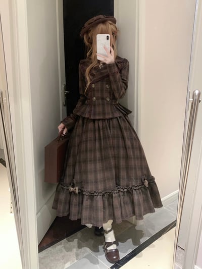 Chocolate Praline Tailored Jacket
