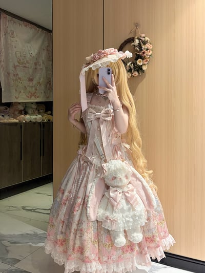 Fluffy Angel YoYo Bunny Plush Bag