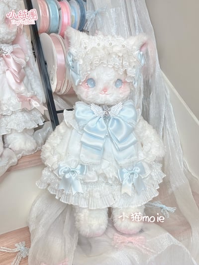 Fluffy Angel Moie Kitten Plush Bag