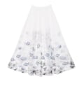 Corpse Bride Embroidered Tulle Underskirt
