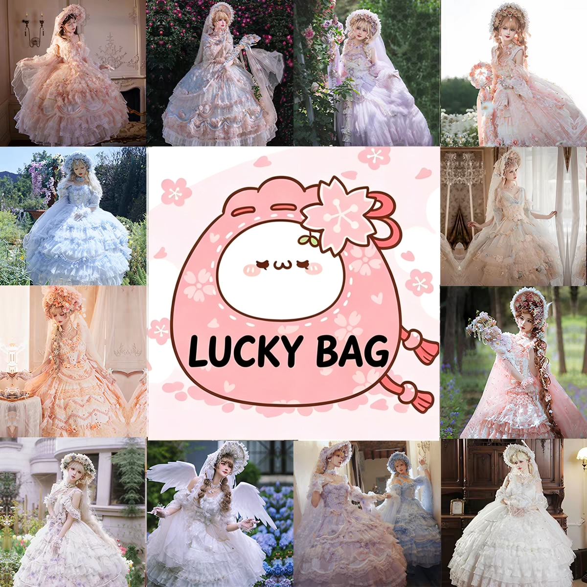 Lucky Bag — Two Dresses and a Necklace